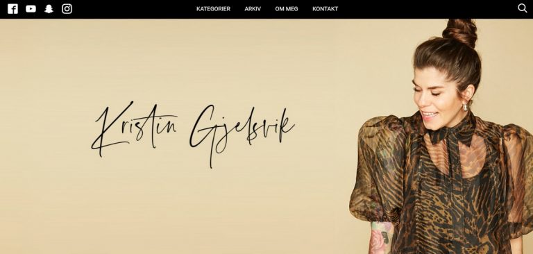 Omtale av bloggen Kristin Gjelsvik Omtale av bloggen Kristin Gjelsvik