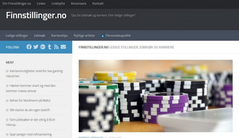 Anmeldelse av finnstillinger.no Anmeldelse av finnstillinger.no