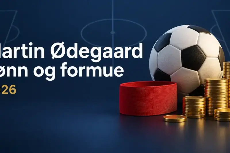 Martin Ødegaard lønn – En komplett oversikt over kapteinens økonomiske imperium i 2026